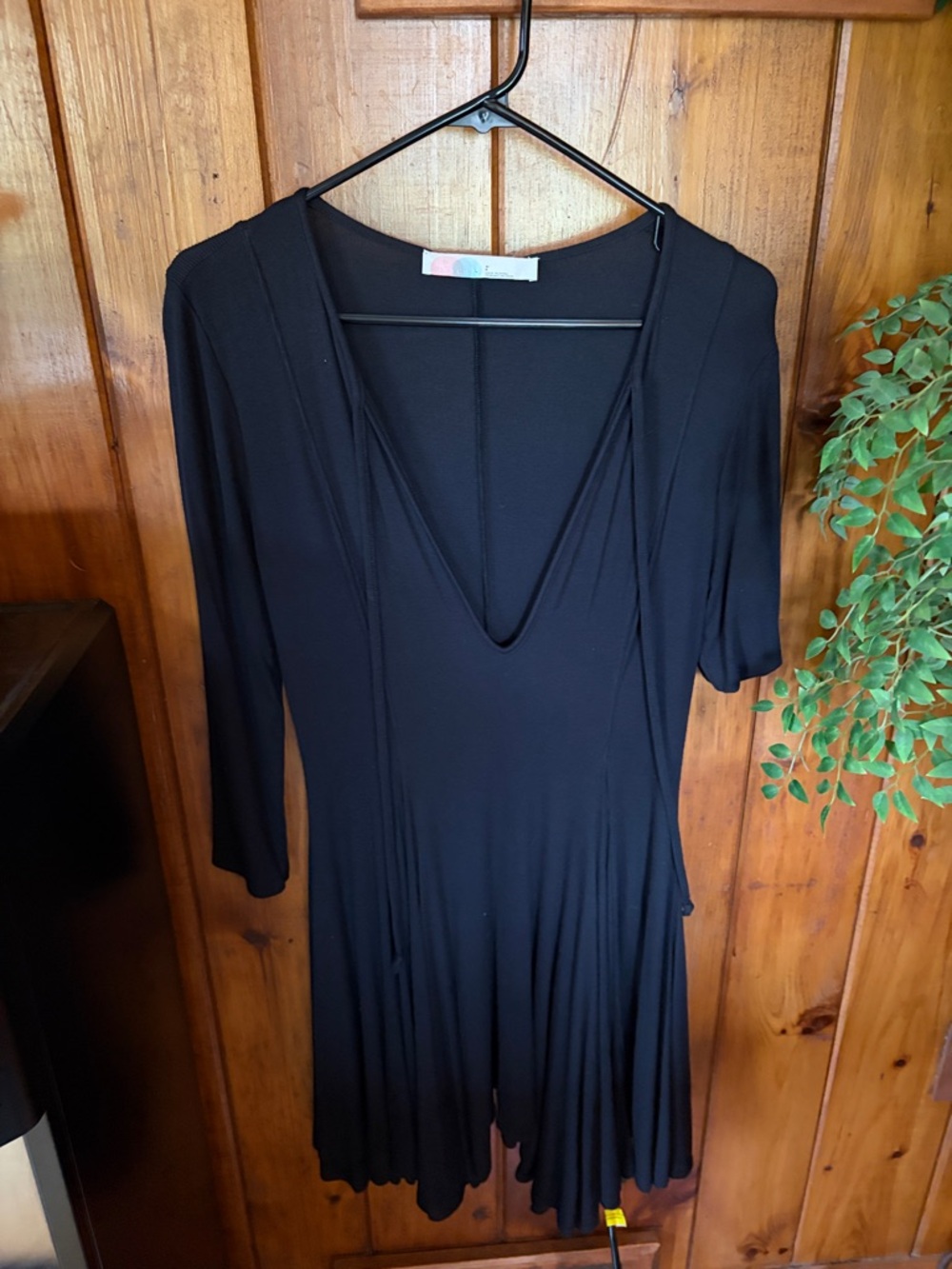 Free People Black Dress